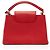 Borsa Louis Vuitton Taurillon Capucines PM Rosso - vista 3