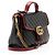 Gucci Matelasse Leather Torchon GG Marmont Small Top Handle Nero - vista 2