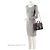Gucci Matelasse Leather Torchon GG Marmont Small Top Handle Nero - vista 5