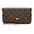 Louis Vuitton Monogram Canvas Felicie Pochette Marrone