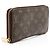 Cartera Zippy en Canvas Monogram Louis Vuitton Castaño - vista 2