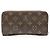 Cartera Zippy en Canvas Monogram Louis Vuitton Castaño - vista 3