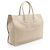 Saint Laurent Rive Gauche Large Tote aus Kalbsleder Braun Beige - Ansicht 2