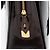 Borsa Louis Vuitton Monogram Vernis Melrose Avenue Rosso - vista 10