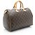 Louis Vuitton Monogram Canvas Speedy 35 Satchel Braun - Ansicht 2