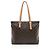 Louis Vuitton Monogram Canvas Cabas Mezzo NM Tote Braun - Ansicht 3