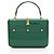 Gucci Sylvie 1969 Mini Top Handle aus Lackleder Grün - Ansicht 3