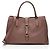 Borsa Jackie Small Tote in pelle martellata morbida Gucci Rosa