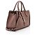 Borsa Jackie Small Tote in pelle martellata morbida Gucci Rosa - vista 2