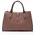 Borsa Jackie Small Tote in pelle martellata morbida Gucci Rosa - vista 3