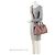 Borsa Jackie Small Tote in pelle martellata morbida Gucci Rosa - vista 5