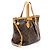 Palermo PM Tote aus Monogram Canvas Louis Vuitton Braun - view 2