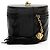 Chanel Vintage Lambskin Tassle Vanity Case con Catena Nero - vista 3