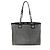 Tote Chanel Denim Deauville Small Negro - vista 3