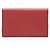 Cartera con cadena entrelazada G en piel de becerro granulada Gucci Roja - vista 3