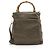 Tote Gucci Vintage Quilted Nylon Bamboo Verde