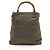 Tote Gucci Vintage Quilted Nylon Bamboo Verde - vista 3