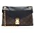 Borsa a Spalla Louis Vuitton Monogram Canvas Pallas Chain Nero