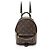 Louis Vuitton Monogram Canvas Palm Springs Mini Rucksack Schwarz
