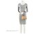 Borsa a Spalla Jackie Mini in Pelle Gucci Marrone Beige - vista 5