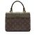 Louis Vuitton Monogram Canvas Locky BB Top Handle Marrone - vista 3