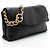 Borsa a tracolla grande in pelle Microguccissima Gucci Nero - vista 2