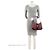 Borsa a Spalla Gucci GG Canvas Jackie 1961 Small Rosso - vista 5