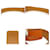 Hermès Hermes Ledergürtel Evelyne Orange - Ansicht 6