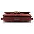 Borsa a Spalla Gucci Suede Arli Medium Rosso - vista 4