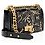 Borsa Chanel Boy Small in pelle con stampa coccodrillo Egypt Graffiti Paris-New York Nero - vista 2