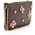 Pochette Louis Vuitton Monogram Canvas Blooming Flowers Double Zip Castaño - vista 2