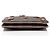 Pochette Louis Vuitton Monogram Canvas Blooming Flowers Double Zip Castaño - vista 4