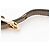 Piccola borsa a tracolla Gucci GG Supreme Padlock Saddle Marrone Beige - vista 10