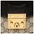 Piccola borsa a tracolla Gucci GG Supreme Padlock Saddle Marrone Beige - vista 9