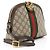 Piccola borsa a tracolla Gucci GG Supreme Ophidia Dome Marrone Beige - vista 2
