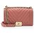 Borsa Chanel Boy Chevron Caviar Leather Old Medium Rosa