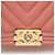 Borsa Chanel Boy Chevron Caviar Leather Old Medium Rosa - vista 9