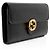 Portafoglio Continental in pelle con Interlocking G Gucci Nero - vista 2