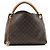 Borsa a Spalla Louis Vuitton Monogram Canvas Artsy MM Marrone