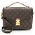 Borsa a tracolla Pochette Metis in tela Monogram Louis Vuitton Marrone