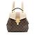 Zaino Louis Vuitton Damier Ebene Clapton Marrone Beige