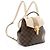 Zaino Louis Vuitton Damier Ebene Clapton Marrone Beige - vista 2