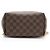 Zaino Louis Vuitton Damier Ebene Clapton Marrone Beige - vista 4