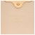 Zaino Louis Vuitton Damier Ebene Clapton Marrone Beige - vista 8