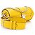 Borsa Bauletto Papillon in Pelle Epi Louis Vuitton Giallo - vista 2