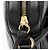 Borsa a tracolla Gucci GG Leather Star Nero - vista 9