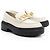 Fendi Fendigraphy Leder Platform Loafer - Größe 10 / 40 Braun Beige - Ansicht 2