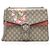 Gucci GG Supreme Blooms Dionysus Große Schultertasche Braun