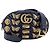 Borsa a tracolla in pelle Gucci GG Marmont Nero