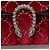 Bolso de hombro Gucci GG Velvet Crystal Dionysus Medium E/W Negro - vista 9